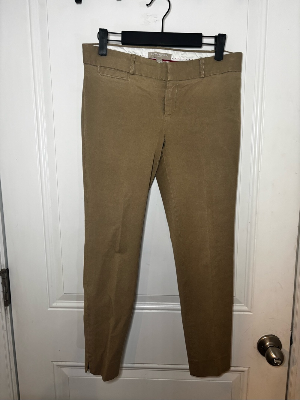Banana Republic Tan Slim Ankle Pants - Picture 3 of 6